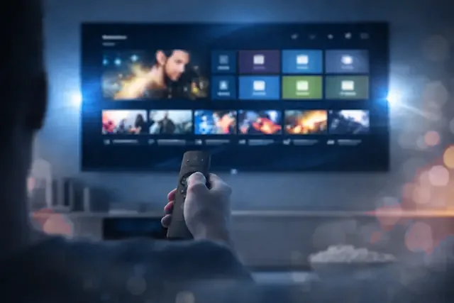 Choosing a Canadian channel from the SMARTIFLIX programme guide